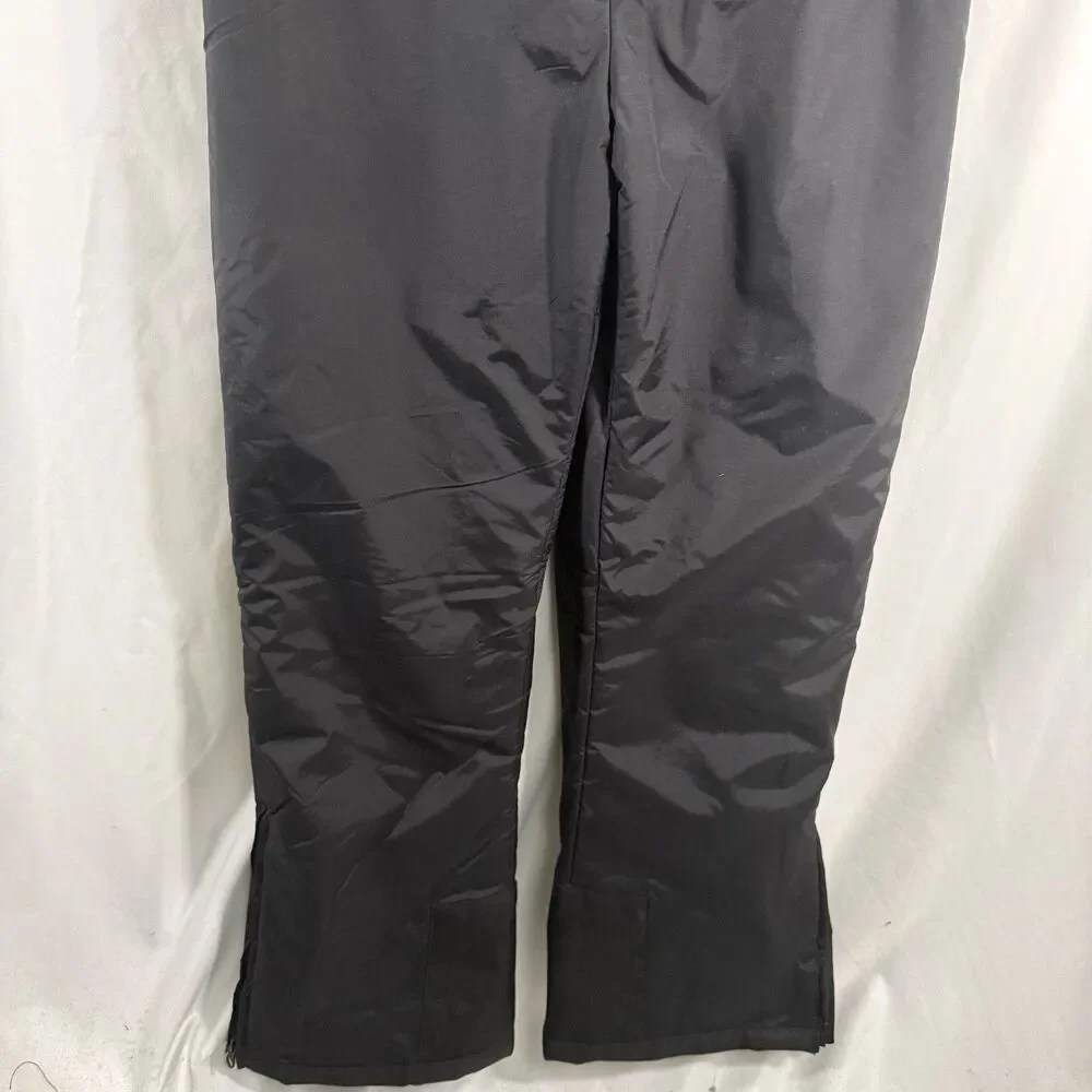 New Arctix Snow Bib Men's Small Black Wind Water Resistant Zip Pocket - Picture 3 of 11
